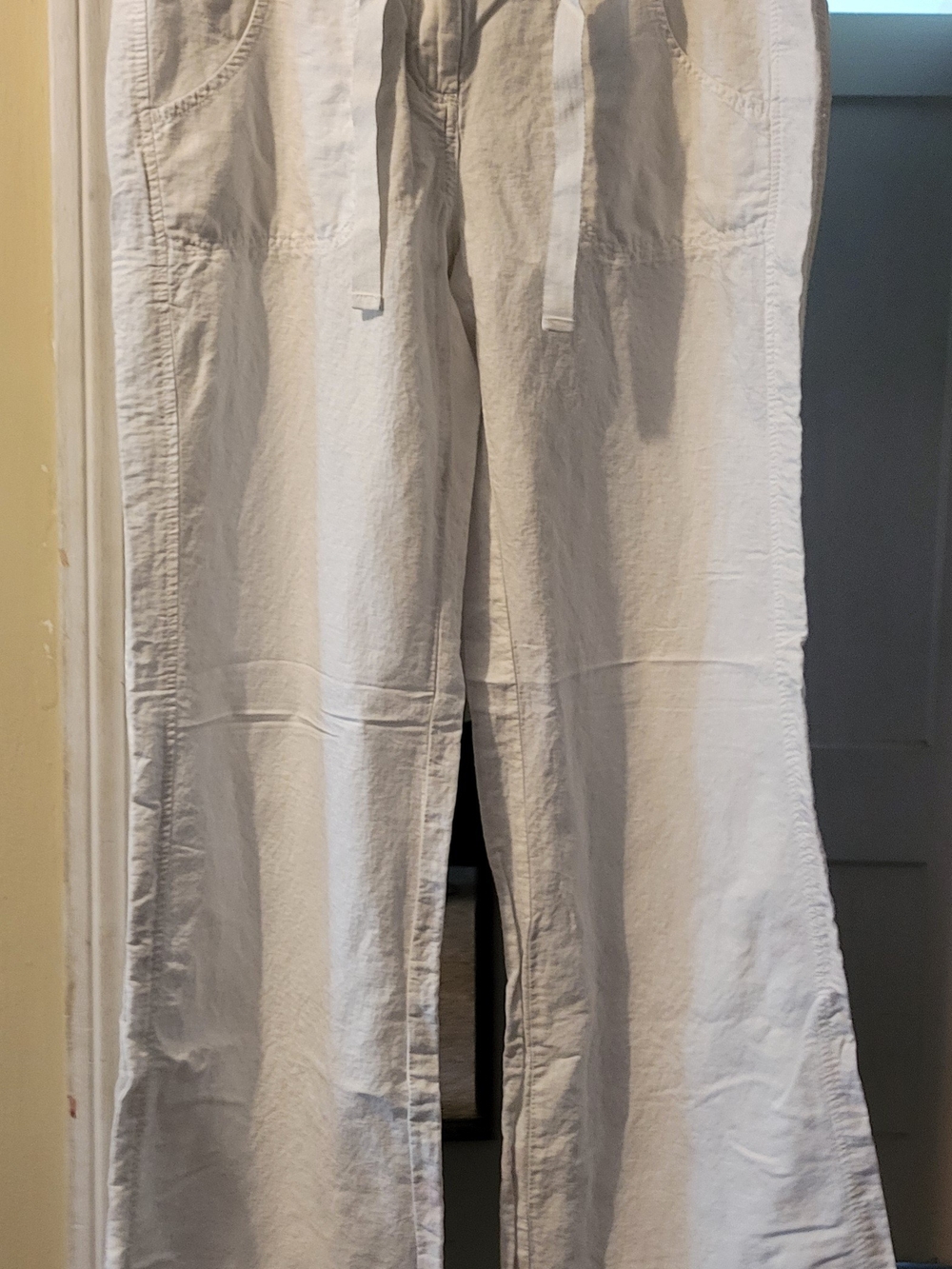 Willi Smith White Cargo Drawstring Men’s Pants